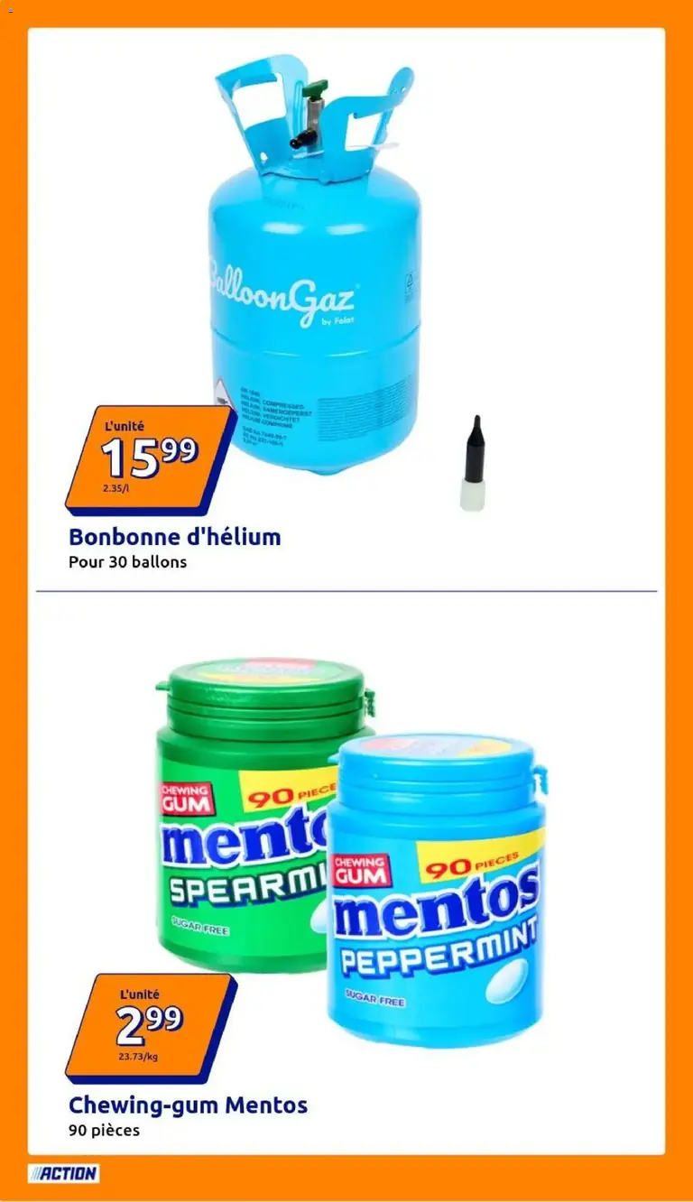 Catalogue ACTION arrivage 18/03/2026