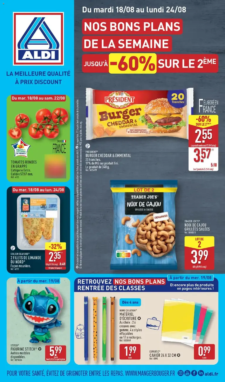 Catalogue ALDI du 18/08/2026 catalogue Aldi du 18 août 2026