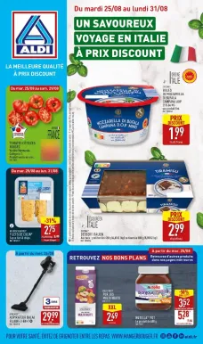 catalogue Aldi du 25 août 2026