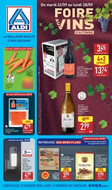 catalogue Aldi du 22 septembre 2026