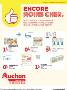 Catalogue Auchan à venir 17/03/2026