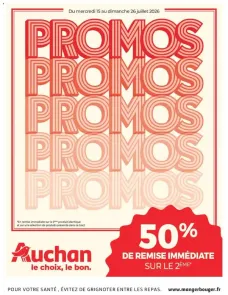 catalogue Auchan du 15 juillet 2026