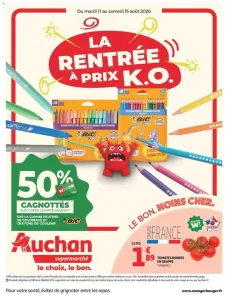 catalogue Auchan du 11 août 2026