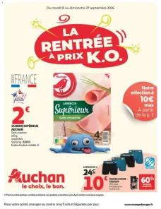 catalogue Auchan du 15 septembre 2026