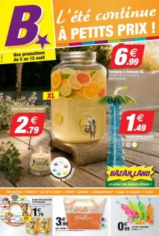 catalogue Bazarland du 5 août 2026