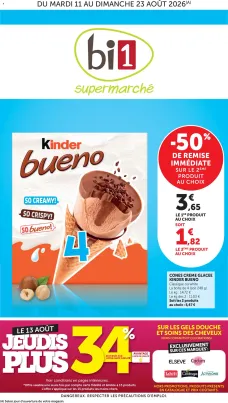 catalogue bi1 du 11 août 2026