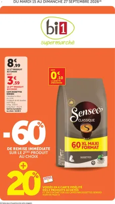 catalogue bi1 du 15 septembre 2026