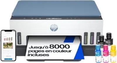 Imprimante jet d'encre HP Smart Tank Plus 7006
