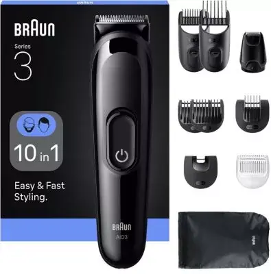 Tondeuse multi usages BRAUN AIO 3560