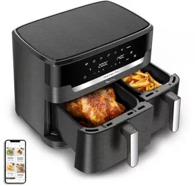 Friteuse sans huile MOULINEX Easy fry Dual XXL 11L EZ942HF0 Friteuse sans huile MOULINEX Easy fry Dual XXL 11L EZ942HF0