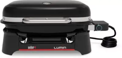 Barbecue électrique WEBER Electrique Lumin + plancha black Barbecue électrique WEBER Electrique Lumin + plancha black