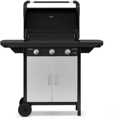 Plancha gaz CAMPINGAZ EX 3 noir 3 brûleurs sur chariot couvercle de cuissson, 60x35 cm Plancha gaz CAMPINGAZ EX 3 noir 3 brûleurs sur chariot couvercle de cuissson, 60x35 cm