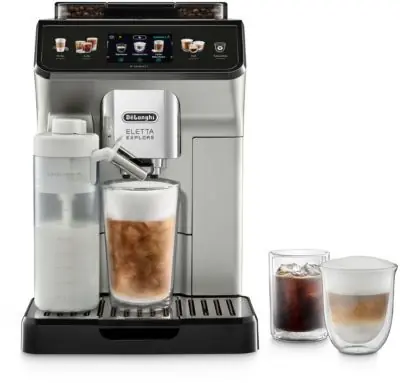 Expresso Broyeur DELONGHI ECAM450.65.S Eletta Explore Argent