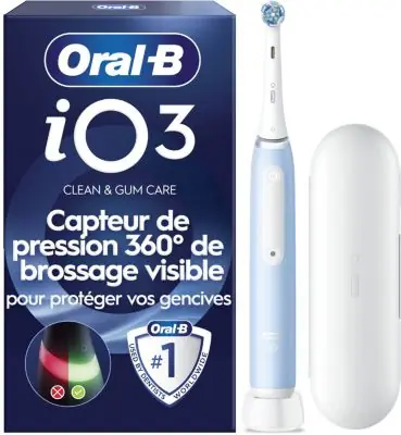 Brosse à dents électrique ORAL-B iO3 Series Ice Blue Brosse à dents électrique ORAL-B iO3 Series Ice Blue