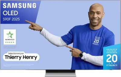 TV OLED SAMSUNG TQ65S90F 4K AI Smart TV 2025 TV OLED SAMSUNG TQ65S90F 4K AI Smart TV 2025