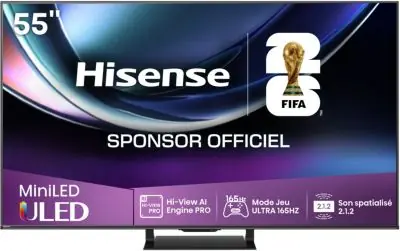 TV Mini Led HISENSE 55U7Q PRO 2025 (139cm) TV Mini Led HISENSE 55U7Q PRO 2025 (139cm)