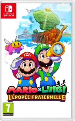Jeu Switch NINTENDO MARIO & LUIGI : L'EPOPEE FRATERNELLE Jeu Switch NINTENDO MARIO & LUIGI : L'EPOPEE FRATERNELLE