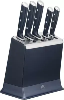 Set de couteaux TEFAL EverSharp Pro 5 pcs aiguiseur integré Set de couteaux TEFAL EverSharp Pro 5 pcs aiguiseur integré