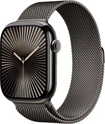 Montre connectée APPLE WATCH Serie 10 46mm Titane Ardoise S/M Cell Montre connectée APPLE WATCH Serie 10 46mm Titane Ardoise S/M Cell