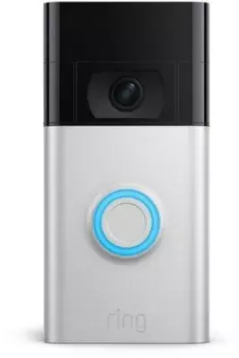 Sonnette connectée RING Video Doorbell - Satin Nickel Slim Sonnette connectée RING Video Doorbell - Satin Nickel Slim