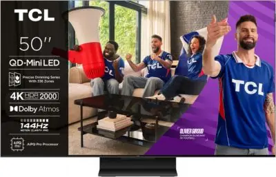 TV Mini LED TCL 50C79K 2025-50 pouces (126cm) TV Mini LED TCL 50C79K 2025-50 pouces (126cm)