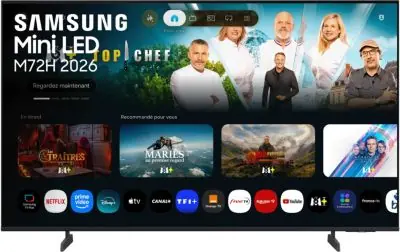 TV Mini LED SAMSUNG TU50M72H (2026) 50" (125 cm) 4K - Smart TV avec IA TV Mini LED SAMSUNG TU50M72H (2026) 50" (125 cm) 4K - Smart TV avec IA