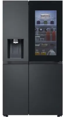 Réfrigérateur Américain LG GSXE90EVDD InstaView Réfrigérateur Américain LG GSXE90EVDD InstaView