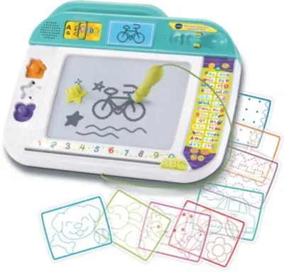 Jeu éducatif VTECH Mon ardoise interactive Apprenti écritur Jeu éducatif VTECH Mon ardoise interactive Apprenti écritur