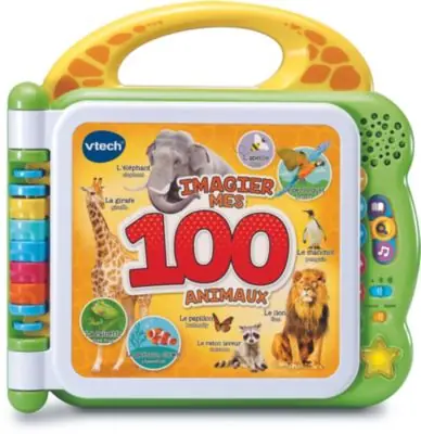 Imagier VTECH Mon imagier bilingue - 100 animaux Imagier VTECH Mon imagier bilingue - 100 animaux