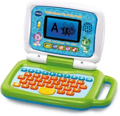 Ordinateur enfant VTECH Ordi-tablette P'tit Genius Touch vert Ordinateur enfant VTECH Ordi-tablette P'tit Genius Touch vert