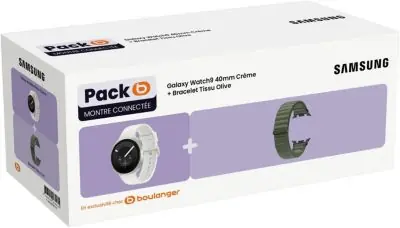Montre connectée SAMSUNG Galaxy Watch9 40MM + Bracelet Olive Montre connectée SAMSUNG Galaxy Watch9 40MM + Bracelet Olive