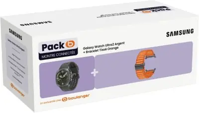 Montre connectée SAMSUNG Pack Galaxy Watch Ultra 2 + Bracelet Orange Montre connectée SAMSUNG Pack Galaxy Watch Ultra 2 + Bracelet Orange