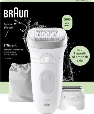Braun - Epilateur Électrique Silk-Épil Se7 7-041 Braun - Epilateur Électrique Silk-Épil Se7 7-041