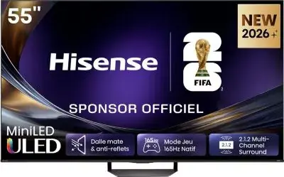 Hisense - Tv Mini Led 55u7s Pro (2026) 55" (139 Cm) Hisense - Tv Mini Led 55u7s Pro (2026) 55" (139 Cm)