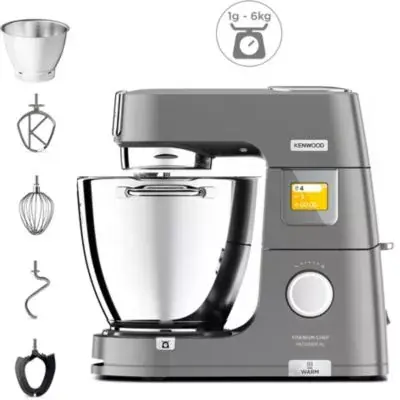 Kenwood - Robot Pâtissier Kwl90.009si Titanium Chef Patissier Xl Kenwood - Robot Pâtissier Kwl90.009si Titanium Chef Patissier Xl