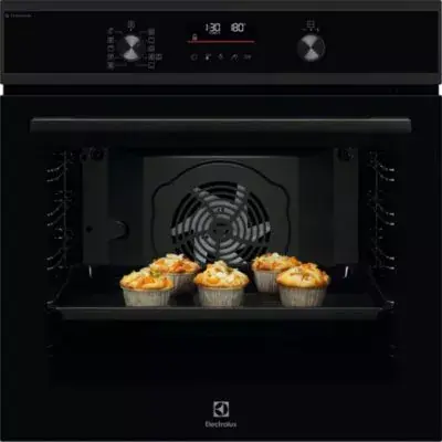Electrolux - Four Encastrable Loddp67wh2 - Pyrolyse - Chaleur Pulsée - Ajout Vapeur Steambake - Porte Froide