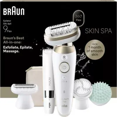 Braun - Epilateur Électrique Silk-Épil Ses 9-481 3d Flex Skin Spa