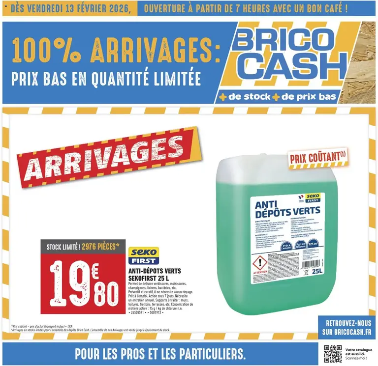Brico Cash catalogue 13/03/2026 - nouveau prospectus