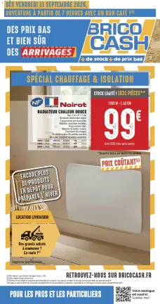 catalogue Brico Cash du 11 septembre 2026
