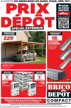 Catalogue Brico Dépôt arrivage du 29/04/2026 (France, PDF)