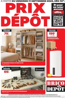 catalogue Brico Dépôt du 11 septembre 2026