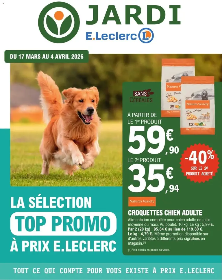 Brico E.Leclerc catalogue 17/03/2026 - nouveau prospectus