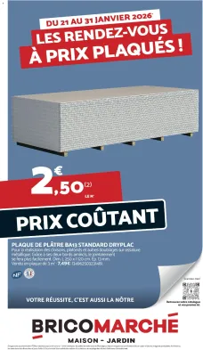 Bricomarché catalogue 21/01/2026 - nouveau prospectus