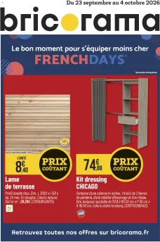 catalogue Bricorama du 23 septembre 2026