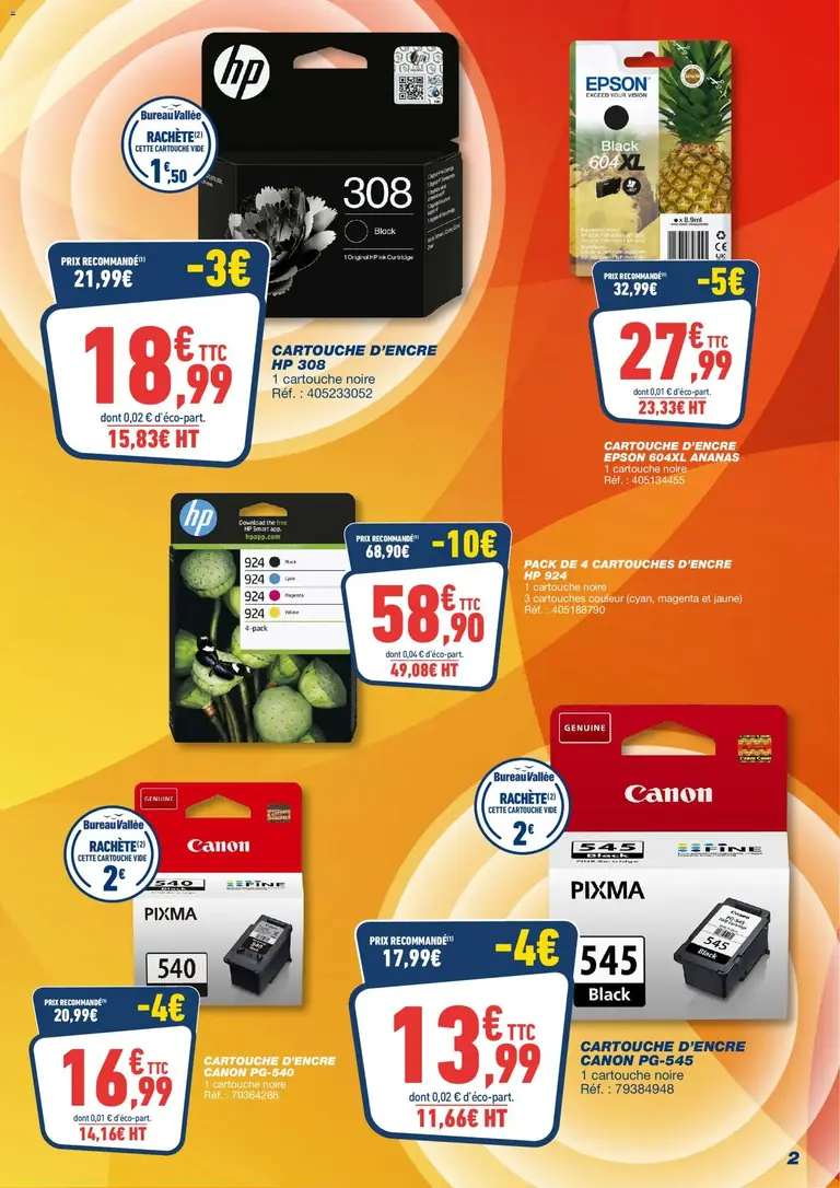 Bureau Vallée catalogue 15/03/2026 - nouveau prospectus