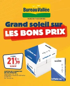 catalogue Bureau Vallée du 1 juin 2026