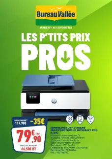 catalogue Bureau Vallée du 14 septembre 2026