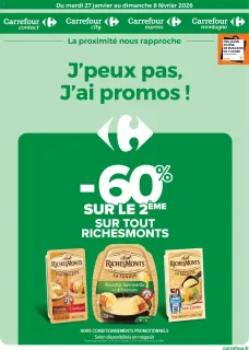 Carrefour contact catalogue 27/01/2026 - nouveau prospectus