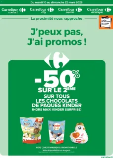 Carrefour contact catalogue 10/03/2026 - nouveau prospectus
