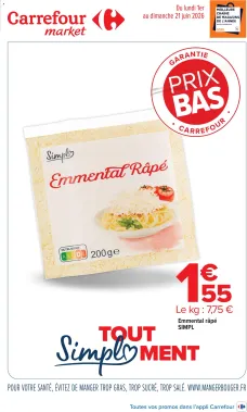catalogue Carrefour Market du 1 juin 2026